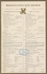 Lunch a la carte held by Nordeutscher Lloyd Bremen at on Board S.S. 'Kaiser Wilhelm der Grosse'