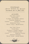 Dinner, Norddeutscher Lloyd, Bremen