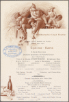 Speise-Karte, Norddeutscher Lloyd Bremen