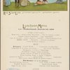 Luncheon Menu, Red Star Line Red Star Line Antwerpen-NewYork-Antwerpen-Boston