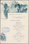 Speise-Karte, Norddeutscher Lloyd Bremen