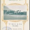 Complimentary Banquet, Mount Nelson Hotel Cape Town, S.A.