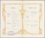 Complimentary Banquet, Mount Nelson Hotel Cape Town, S.A.