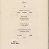Fifth Annual Dinner of The Macdowell Club of New York City