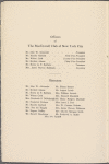 Fifth Annual Dinner of The Macdowell Club of New York City