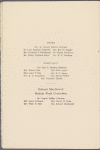 Fifth Annual Dinner of The Macdowell Club of New York City
