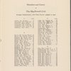 Fifth Annual Dinner of The Macdowell Club of New York City