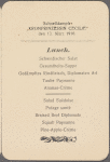 Lunch, Norddeutscher Lloyd Bremen