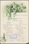 Speise-Karte, Norddeutscher Lloyd Bremen
