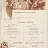 Speise-Karte, Norddeutscher Lloyd Bremen; Barbarossa