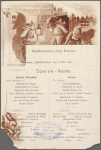 Speise-Karte, Norddeutscher Lloyd Bremen; Barbarossa