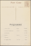 Supper Menu, Red Star Line Antwerpen-NewYork-Antwerpen-Boston