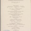 Nordeutscher Lloyd Bremen on Board the SS George Washington Concert Programm