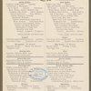 Lunch a la carte, Norddeutscher Lloyd Bremen
