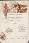 Speise-Karte, Norddeutscher Lloyd Bremen