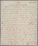 Holograph essay (fragment), "On Poetry"
