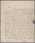 Autograph letter signed to George Robinson, 20 November 1797