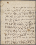 Autograph letter signed to Marmaduke Martin, 10 February 1798