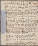 Autograph letter signed to Marmaduke Martin, 10 February 1798