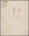 Autograph letter signed to S.J. Pratt, 24 July 1799