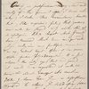Autograph letter signed to Louisa Jones (?), 3 (?) July 1800