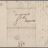 Autograph letter signed to the Rev. William Hazlitt, 16 December 1799