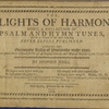 The delights of harmony