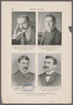 Four men who have figured in the South African imbroglio. Sir Alfred Milner, British High Commissioner in South Africa, who conducted the negotiations with President Krüger prior to the war ; Lieutenant Winston Chruchill, son of Lady Randolph Churchill, captured by the Boers near Estcourt, Natal, on November 15 ; W.P. Schreiner. Premier of Cape Colony, leader of the Afrikaner Party, and brother of Olive Schreiner, the novelist ; Dr. Leyds, the young Hollander who has been acting as President Krüger's diplomatic representative in Europe