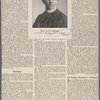 Prof. Dr. Hermann Schumacher, der erste Inhaber der Kaiser=Wilhelm=Professur an der Universtät zu Neuyork.