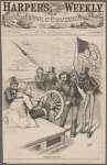 "Liberal" gratitude. Now that the good ship Union has safely passed through the Sea of Trouble into peaceful waters, shall the Helmsman be thrown overboard?"
