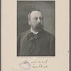 Yours most sincerely Eugene Schuyler. From "Eugene Schuyler: a memoir."