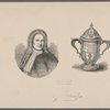 Portrait of Schuyler ; goblet presented to Peter Schuyler