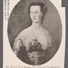 Mrs. General Philip Schuyler (born Catharine Van Rensselaer). From a portrait belonging to great grandson, Philip Schuyler, New York. (Loan exhibition no. 190).