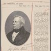 Gustav Schwab. Ausschnitt aus der Lithographie von C. Pfann 1850.