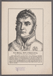 Carl Philip, fürst zu Schwarzenberg. Geb. d. 15 Apr. 1771 zu Wein, gest. d. 15. Ost.1820 zu Leipzig.