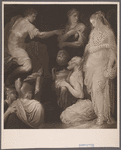 Fontainebleau School (Sixteenth century). Scipio's chastity. Negative by Braun, Clément & Cie.