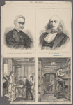 The right hon. William Monsell, M.P., postmaster-general ; Mr. F.I. Scudamore ; Instruments for carrying messages ; The battery room.