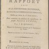 Rapport fait a la Convention nationale, au nom de la Commission des vingt-un