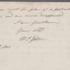 Autograph letter signed to G. and J. Robinson, 28 July 1802