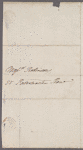 Autograph letter signed to G. and J. Robinson, 28 July 1802