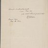 Autograph letter signed to Prince Hoare, 10 March 1803