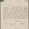Autograph letter signed to Thomas Hill, 14 March 1803