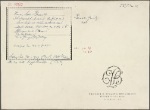 Holograph poem signed, "To a young lady netting"