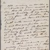 Autograph letter signed to William Godwin, 10 December 1803