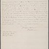 Autograph letter signed to William Godwin, 19 December 1803