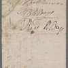 Autograph promissory note signed to S. Harris, 11 October 1804