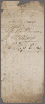 Autograph promissory note signed to S. Harris, 11 October 1804