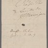 Autograph promissory note signed to John Ellis, 14 December 1804