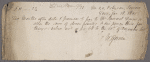Autograph promissory note signed to Samuel Harris, grocer