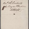 Autograph promissory note signed to Samuel Harris, grocer